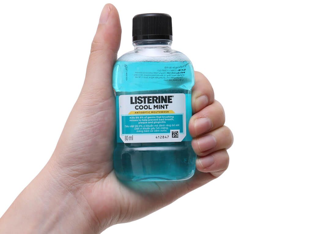 Nước súc miệng Listerine có nhiều lợi ích khác